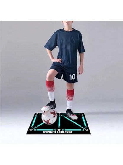 Thick Soccer Training Mat – 60x90cm Durable Non-Slip Foldable Mat for Indoor & Outdoor Use