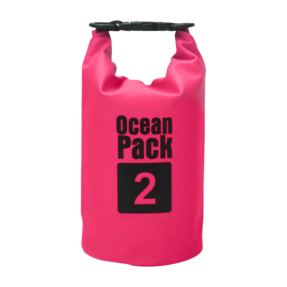 2L–10L Waterproof Dry Bag – Floating Sack for Swimming, Boating, River Trekking & Outdoor Sports
