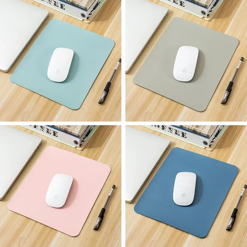 Small PU Mouse Pad – Non-Slip Waterproof Mouse Mat for PC, Laptop & Desktop Gaming