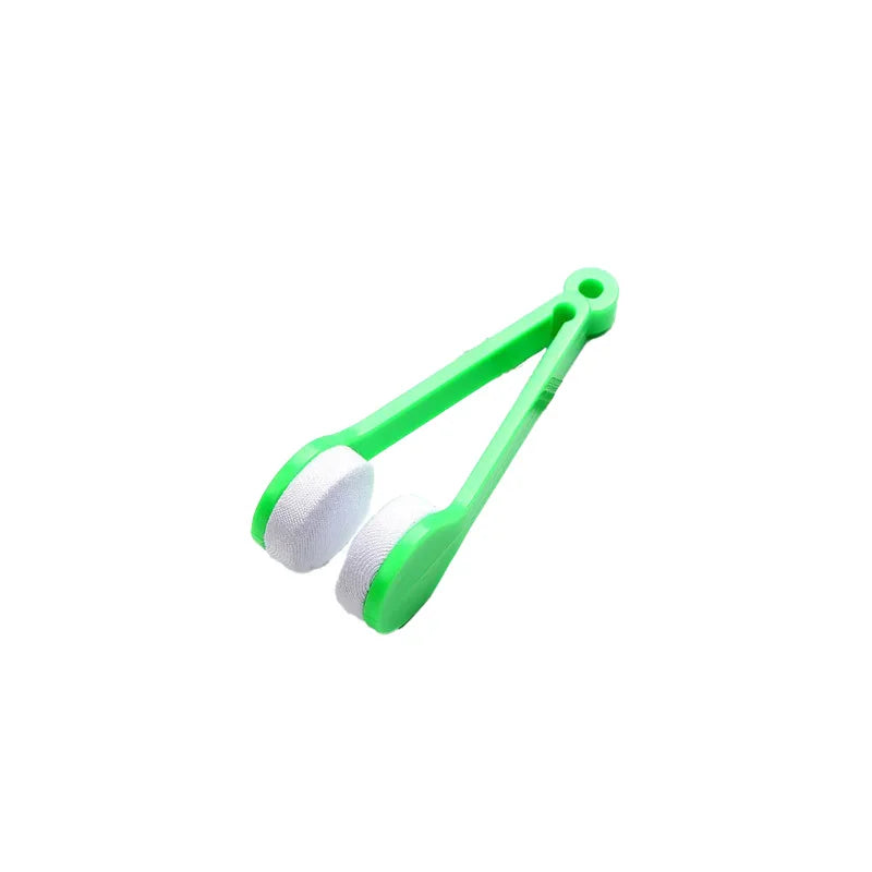 Microfiber Eyeglass Cleaning Brush – Portable Lens Cleaner for Glasses, Sunglasses & Travel Use