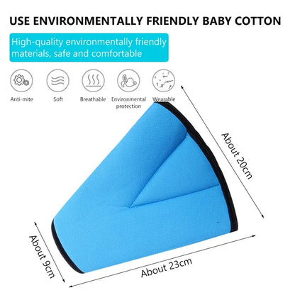 Adjustable Triangle Car Seat Belt Clip – Child Safety Seatbelt Positioner Pad