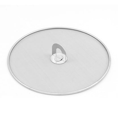 Stainless Steel Cooking Splash Guard – Reusable Splatter Screen for Frying & Sautéing