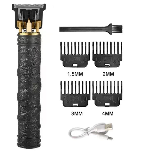 Vintage T9 Hair Clipper Beard Shaving Body Hair Trimmer Clippers Electric Men Haircut Machine 0mm Barber Shaver
