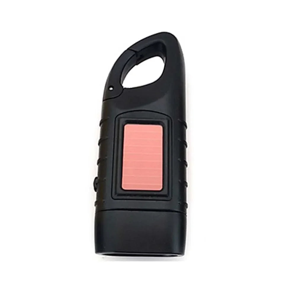Portable LED Flashlight Tent Light – Hand Crank Dynamo & Solar Powered Torch for Camping, Hiking, and Emergency Use