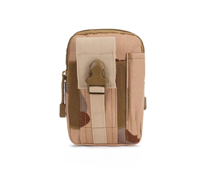 Multipurpose Molle Tactical Waist Bag – Outdoor Belt Pouch with Phone Case & EDC Organizer
