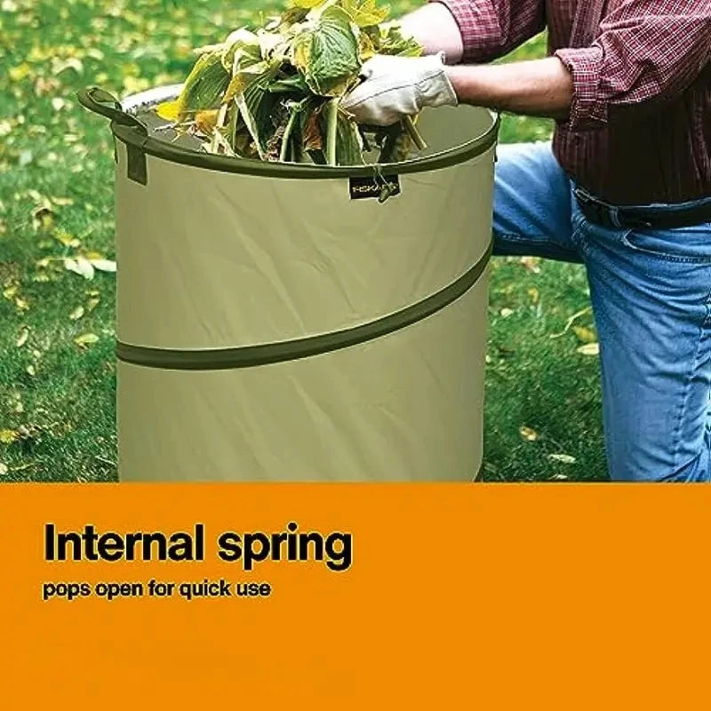 Kangaroo Collapsible Garden Bag – Large Durable Lawn & Leaf Container for Easy Yard Cleanup