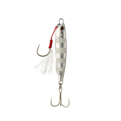 Japen Metal Jig Spoon Lure – 10g–50g Artificial Bait for Shore Casting & Sea Bass Fishing