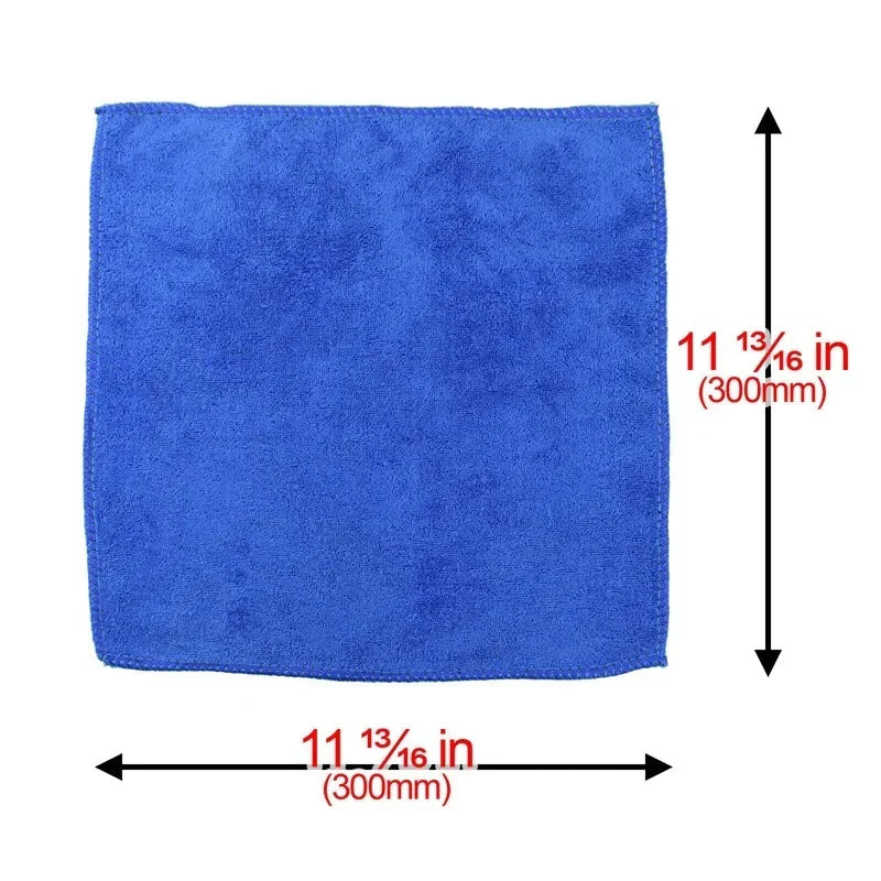 Microfiber Car & Home Cleaning Towels – Ultra-Absorbent Drying Cloths for Auto Detailing & Household Use