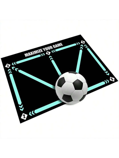 Thick Soccer Training Mat – 60x90cm Durable Non-Slip Foldable Mat for Indoor & Outdoor Use