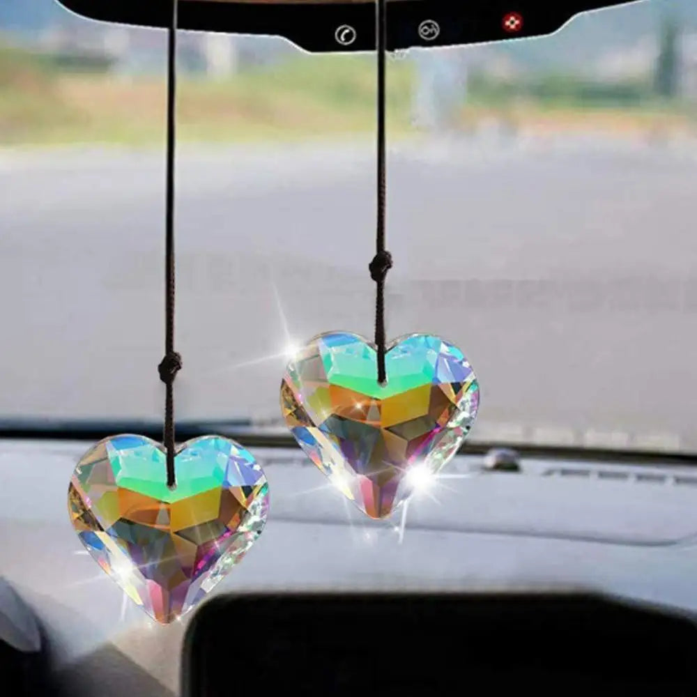 1Pc Clear Crystal Feng Shui Ball – Sun Catcher Prism Ornament for Home, Party & Wedding Décor (20–50mm)
