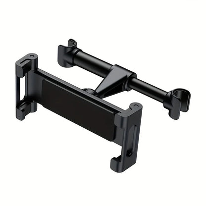 Universal Car Tablet Holder – 360° Rotating Back Seat Headrest Mount for iPad, Mini, Pro & 4–13 Inch Tablets