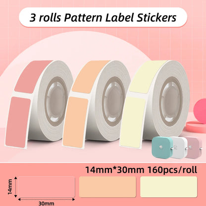 Zodzi Q30 Label Printer Mini Printer Pocket Thermal Label Maker Wireless Sticker Pocket Portable Printer Various Label Paper