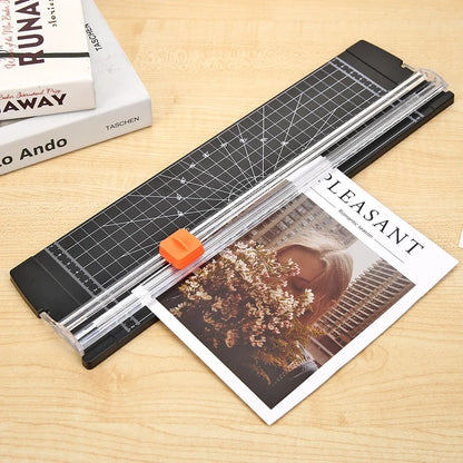 Office A4 A5 Guillotine Paper Cutter with Automatic Safety Guard – Lightweight Craft Paper Cutting Mat