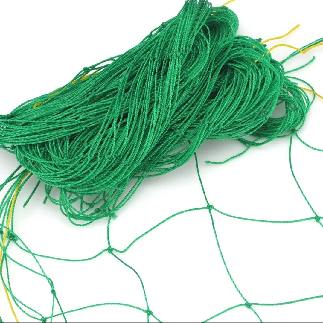 Heavy-Duty Garden Trellis Netting – Polyester Climbing Plant Support with Square Mesh for Vegetables, Vines & Flowers