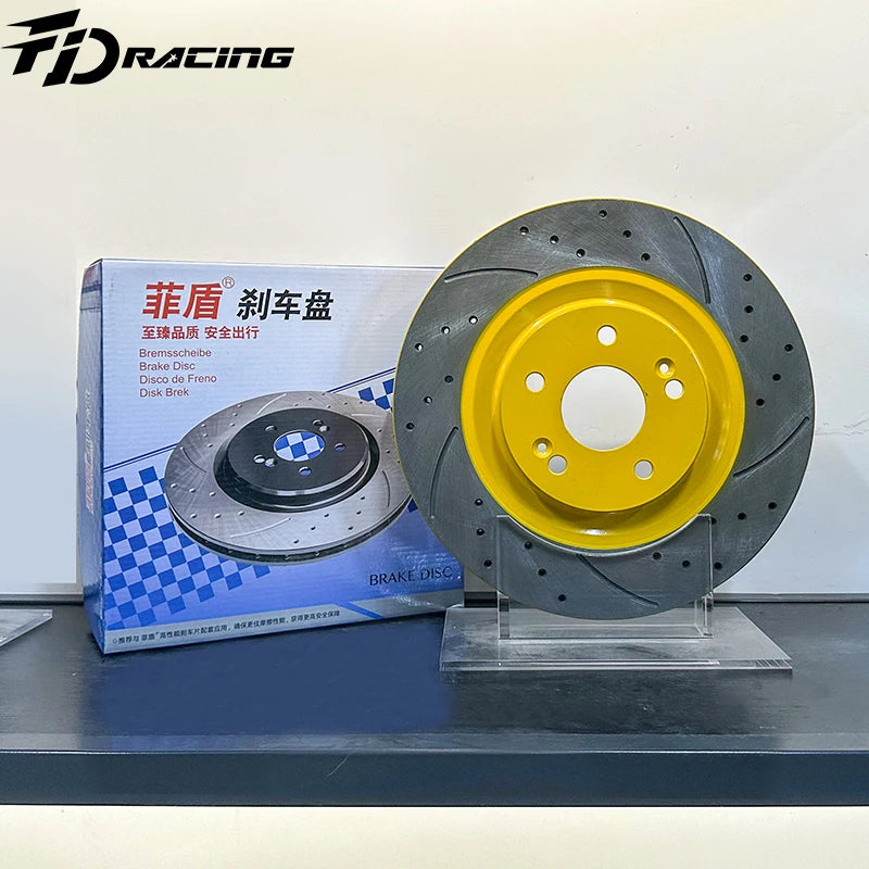 Feidun Customized High-quality Resolve brake shaking Noiseless Auto Parts Car brake discs brake rotors for Renault megane 2