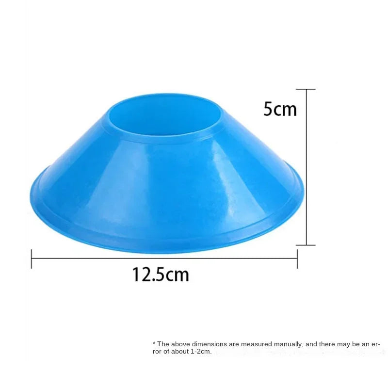 Soccer Training Marker Cones – Pressure-Resistant Sign Dish Set for Football & Basketball Practice