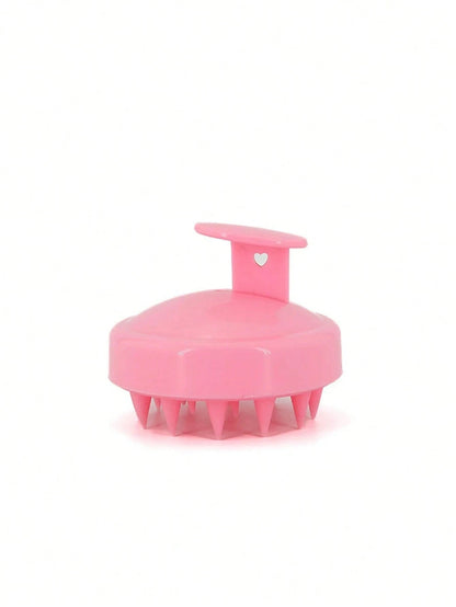 1PC Silicone Scalp Massager Hair Washing Brush, Wet & Dry Soft Silicone Comb Teeth For Scalp Care,Hair Cleansing Bath Brush