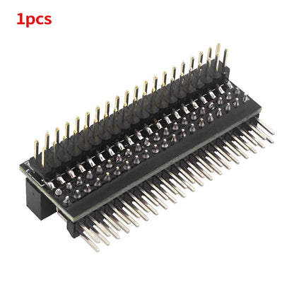 Raspberry Pi 40 Pin GPIO Extension Header Double Row Right Angle GPIO Edge Extension Connector for Pi 4B 3B+ 3B Zero 2 W
