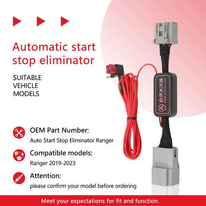 Auto Start Stop Eliminator for 2024 Ford Ranger Autostop Eliminator Compatible Ford with Ranger Accessories