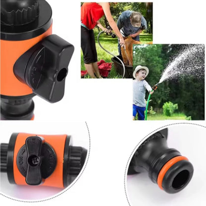 New 1PC/2PCS Garden Hose Shut Off Valve Tap Adapter Quick Joint Garden Sprays Sprinklers for Watering the Garden
