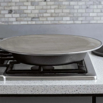 Stainless Steel Cooking Splash Guard – Reusable Splatter Screen for Frying & Sautéing