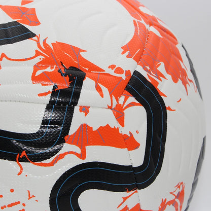 Standard Size 5 Soccer Ball – PU Machine-Stitched Football for Outdoor Match & Training